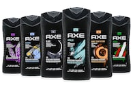 Body Wash Axe 12 Horas, Fragancia Refrescante 3 En 1, 400 Ml, 6 Aromas - Venta Internacional.
