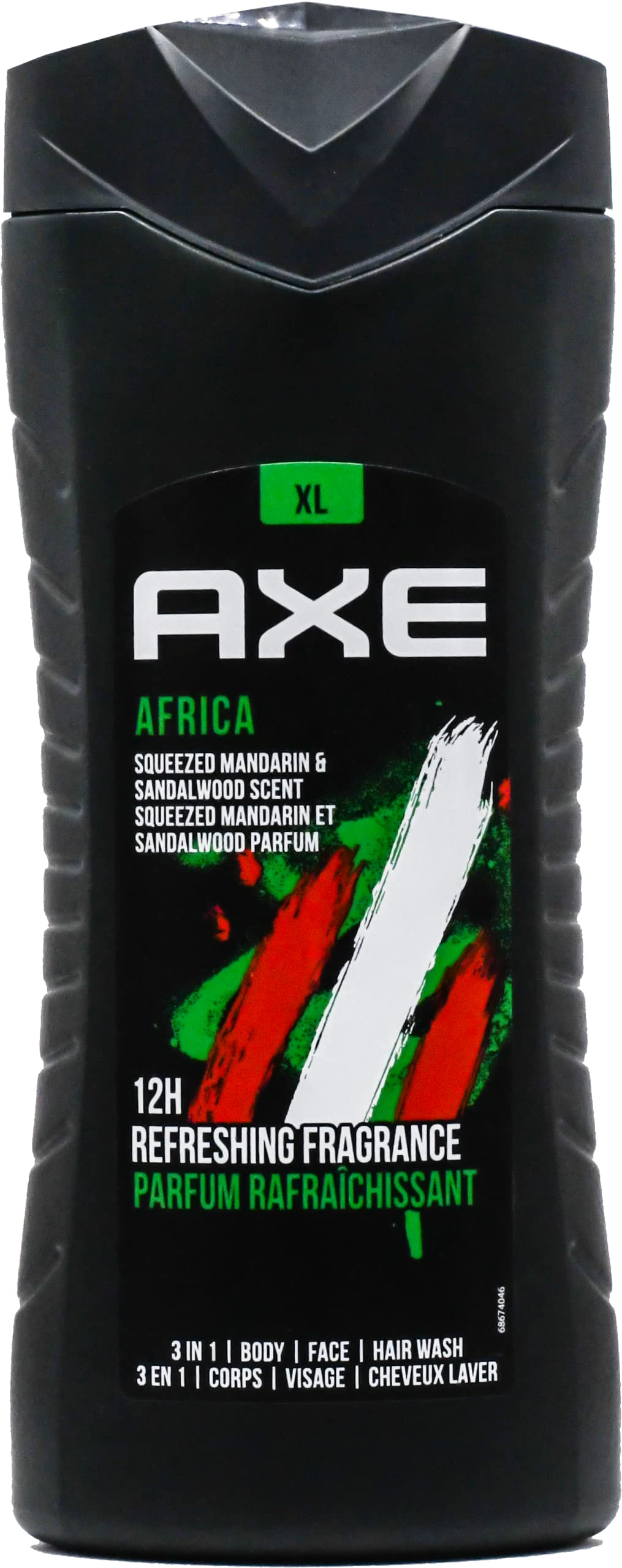 Foto 4 pulgar | Body Wash Axe 12 Horas, Fragancia Refrescante 3 En 1, 400 Ml, 6 Aromas - Venta Internacional.
