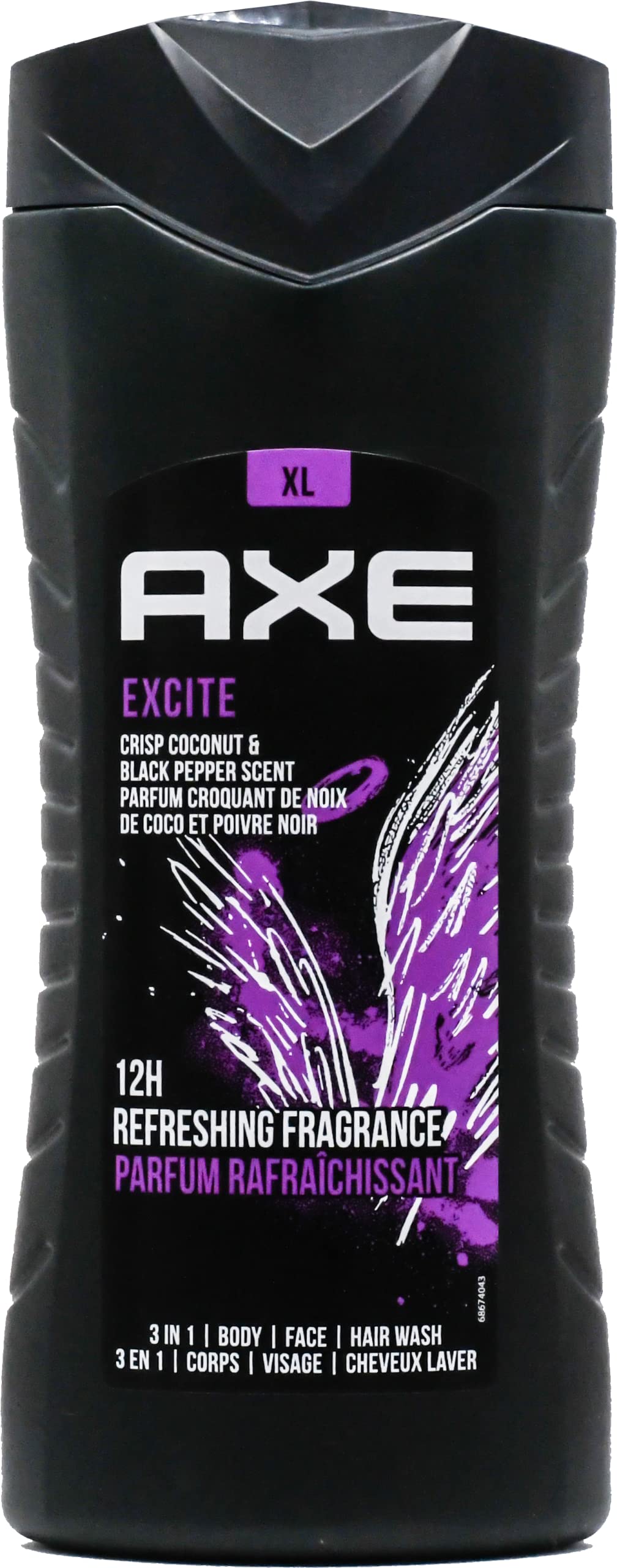 Foto 6 pulgar | Body Wash Axe 12 Horas, Fragancia Refrescante 3 En 1, 400 Ml, 6 Aromas - Venta Internacional.