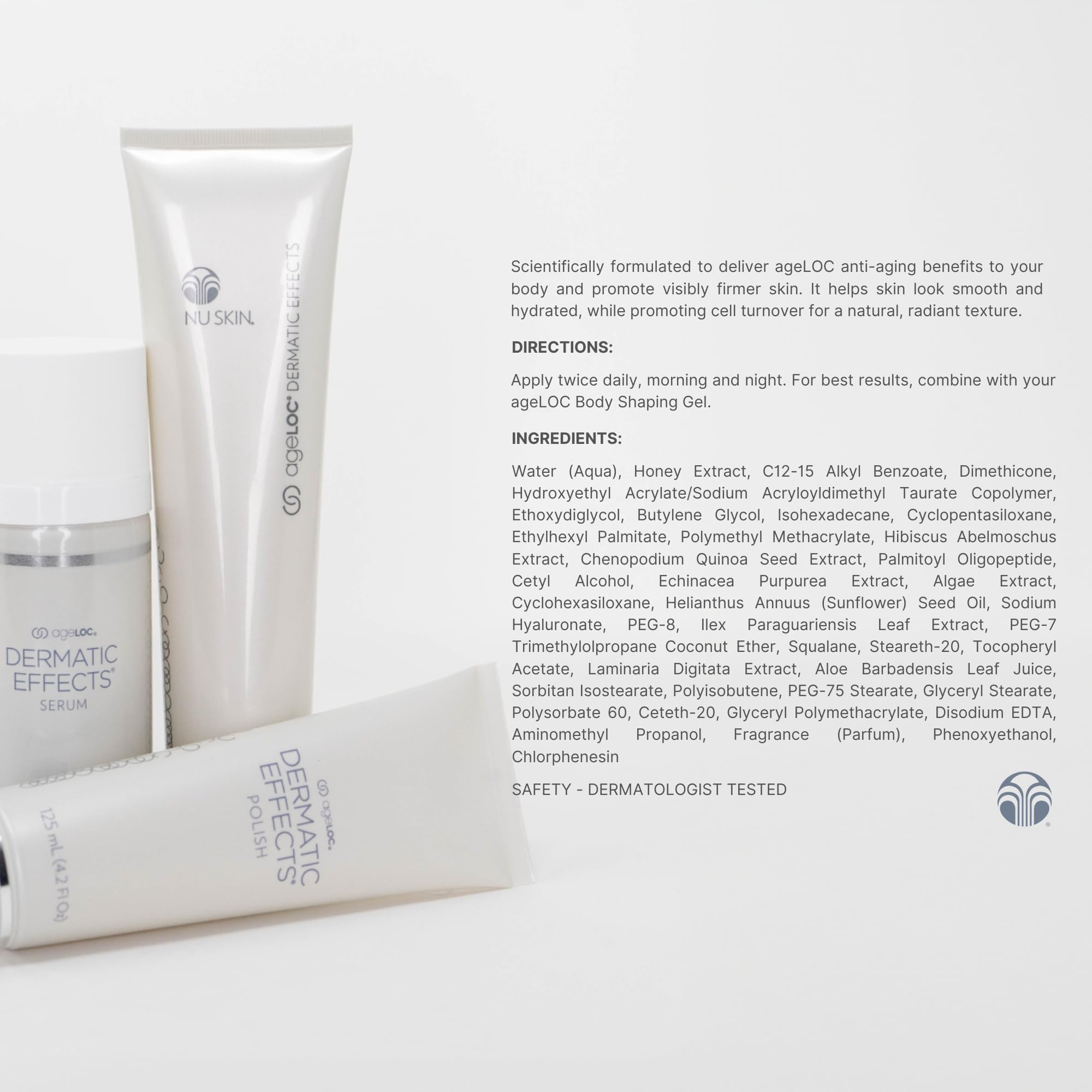 Foto 2 | Loción Para Contorno Corporal Nu Skin Ageloc Dermatic Effects - Venta Internacional.