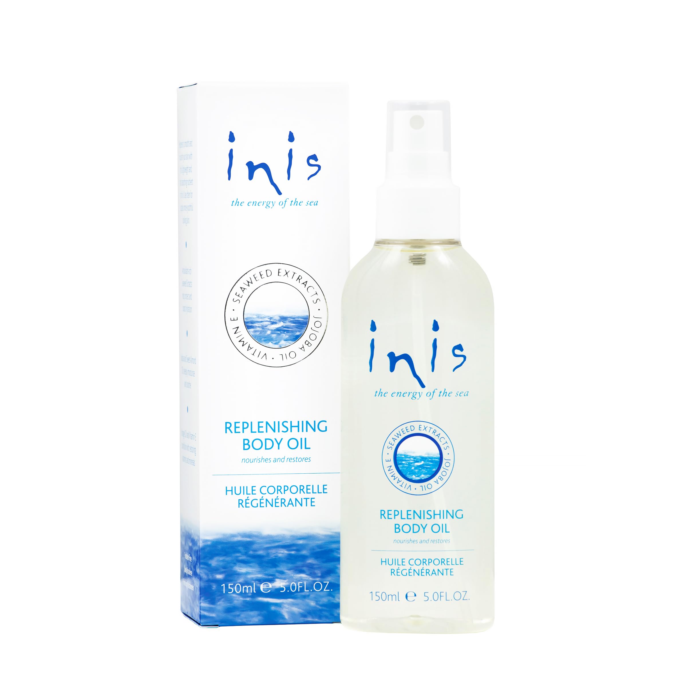 Aceite Corporal Inis The Energy Of The Sea, Regenerador, 150 Ml - Venta Internacional.