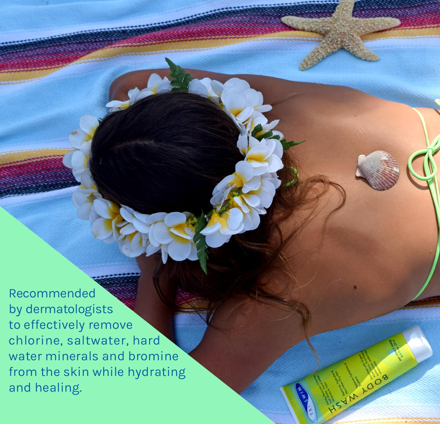 Foto 6 | Gel De Baño Triswim, Hidratante Y Eliminador De Cloro Para Nadadores - Venta Internacional.