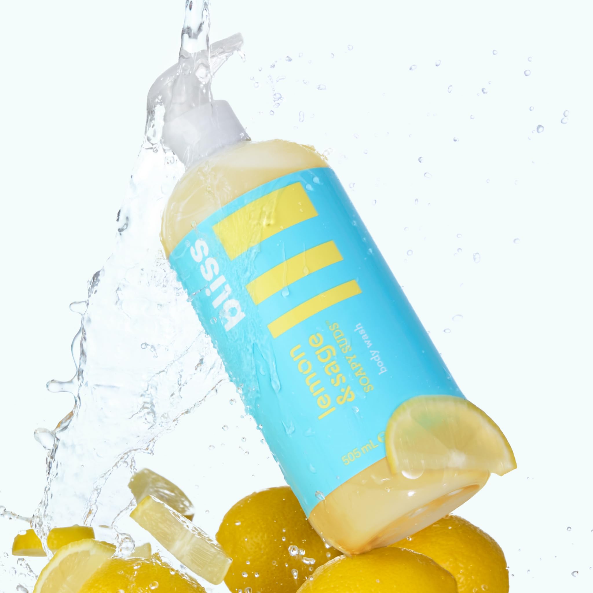 Foto 7 | Gel De Baño Bliss Soapy Suds De Limón Y Salvia, 500 Ml, Sin Parabenos - Venta Internacional.