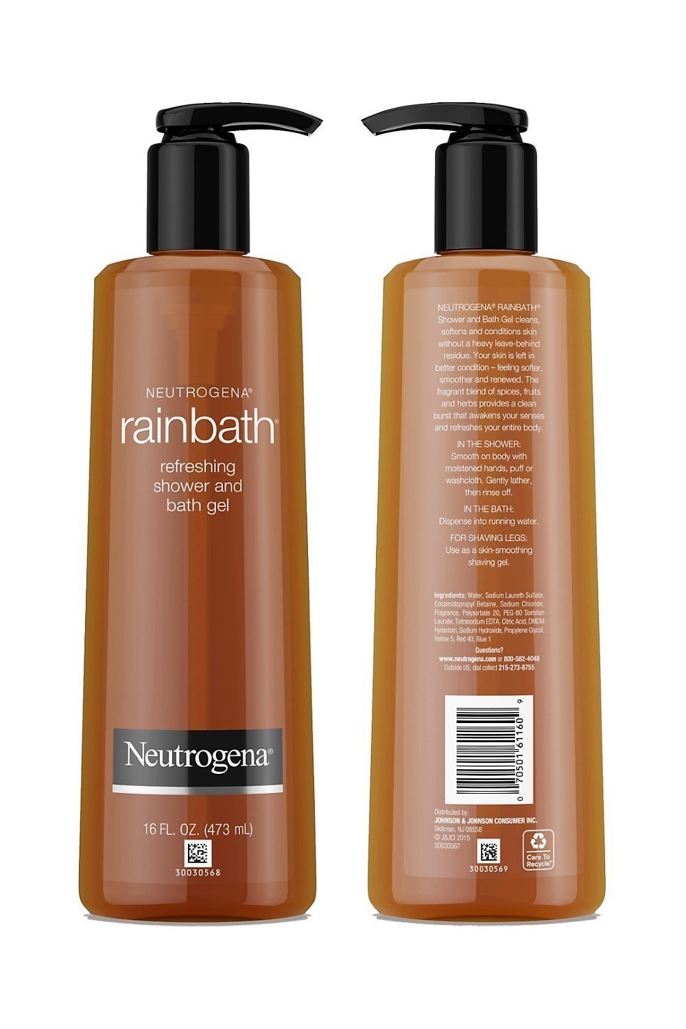 Foto 3 pulgar | Gel De Baño Neutrogena Rainbath, Paquete Múltiple, 3 X 473 Ml - Venta Internacional.