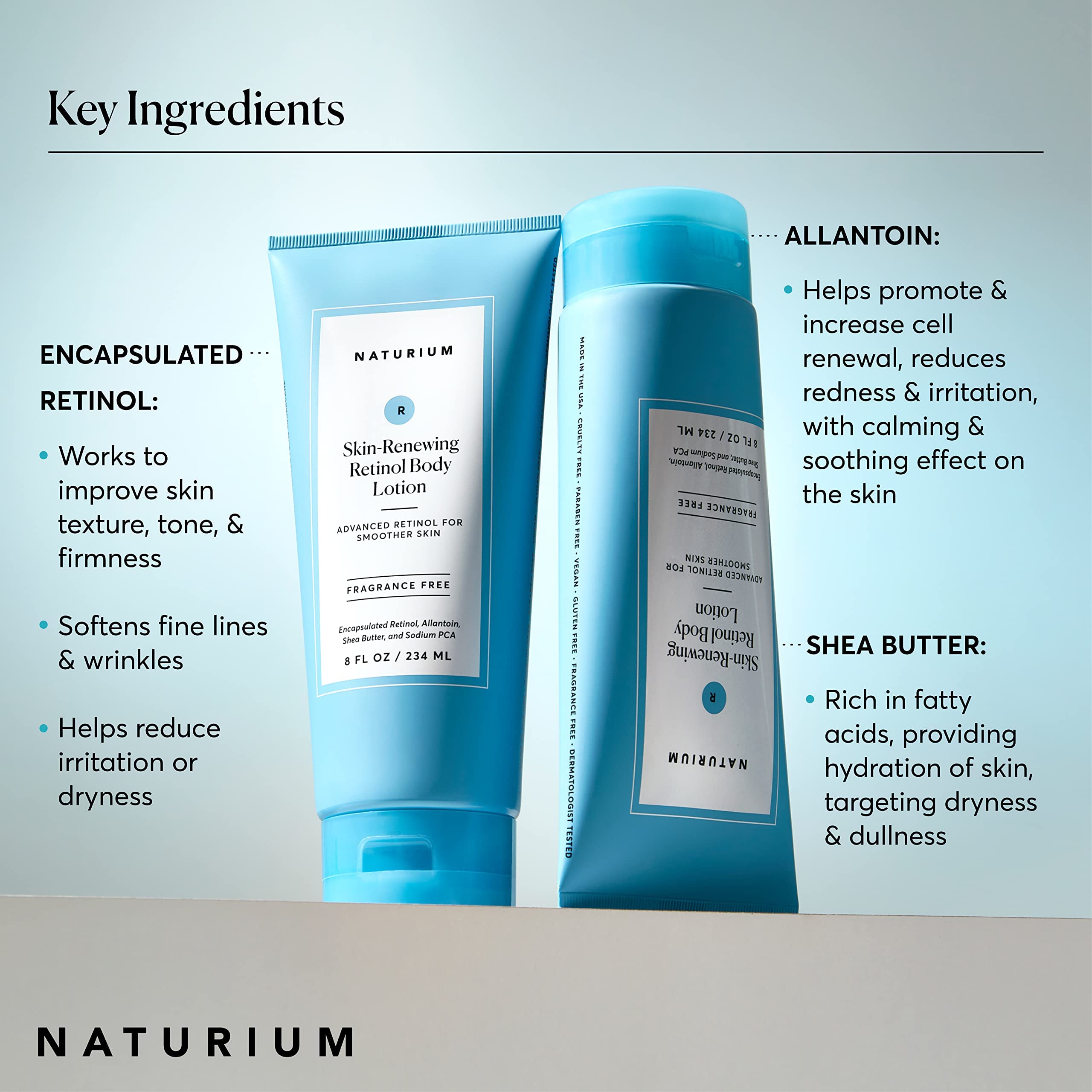 Foto 6 pulgar | Loción Corporal Naturium Skin-renewing Retinol 240ml - Venta Internacional.