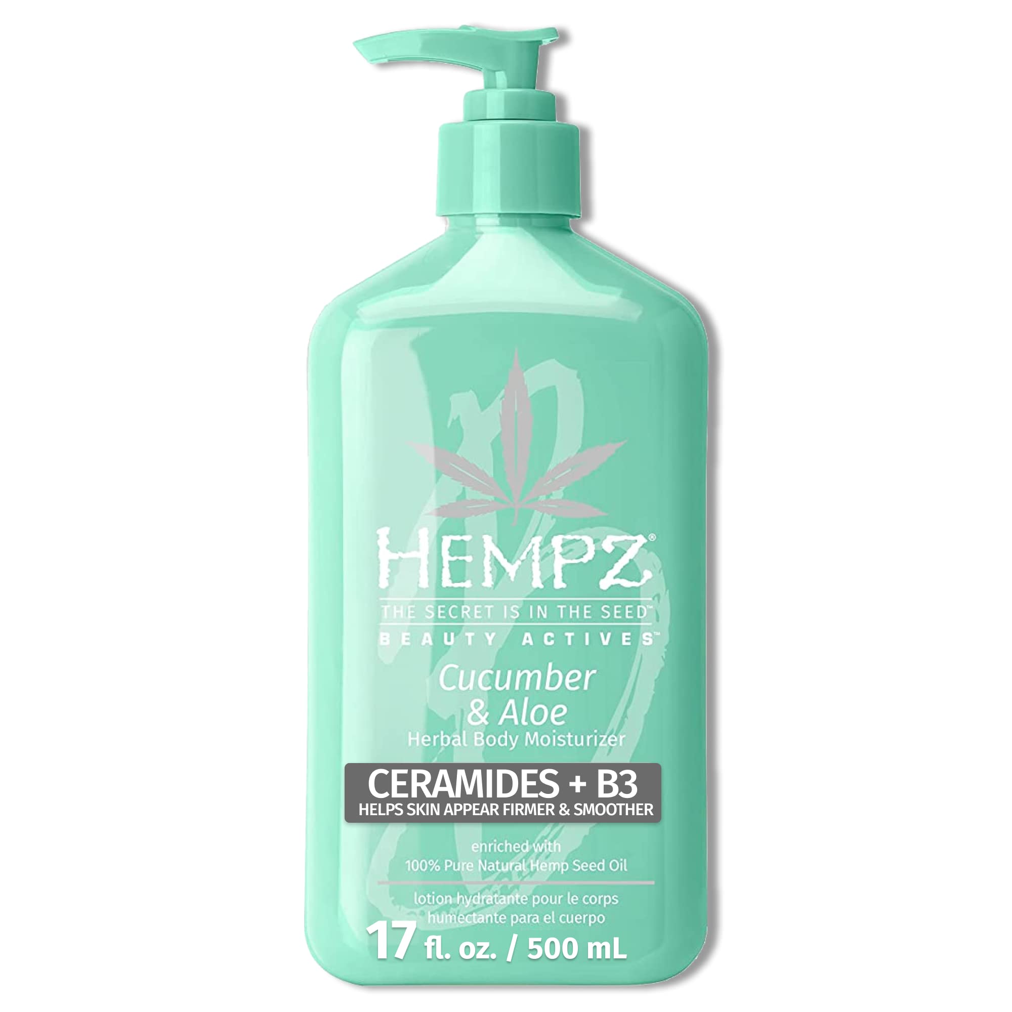 Foto 2 pulgar | Loción Corporal Hempz Cucumber & Aloe Herbal 500 Ml Con Aceite De Semillas De Cáñamo - Venta Internacional.