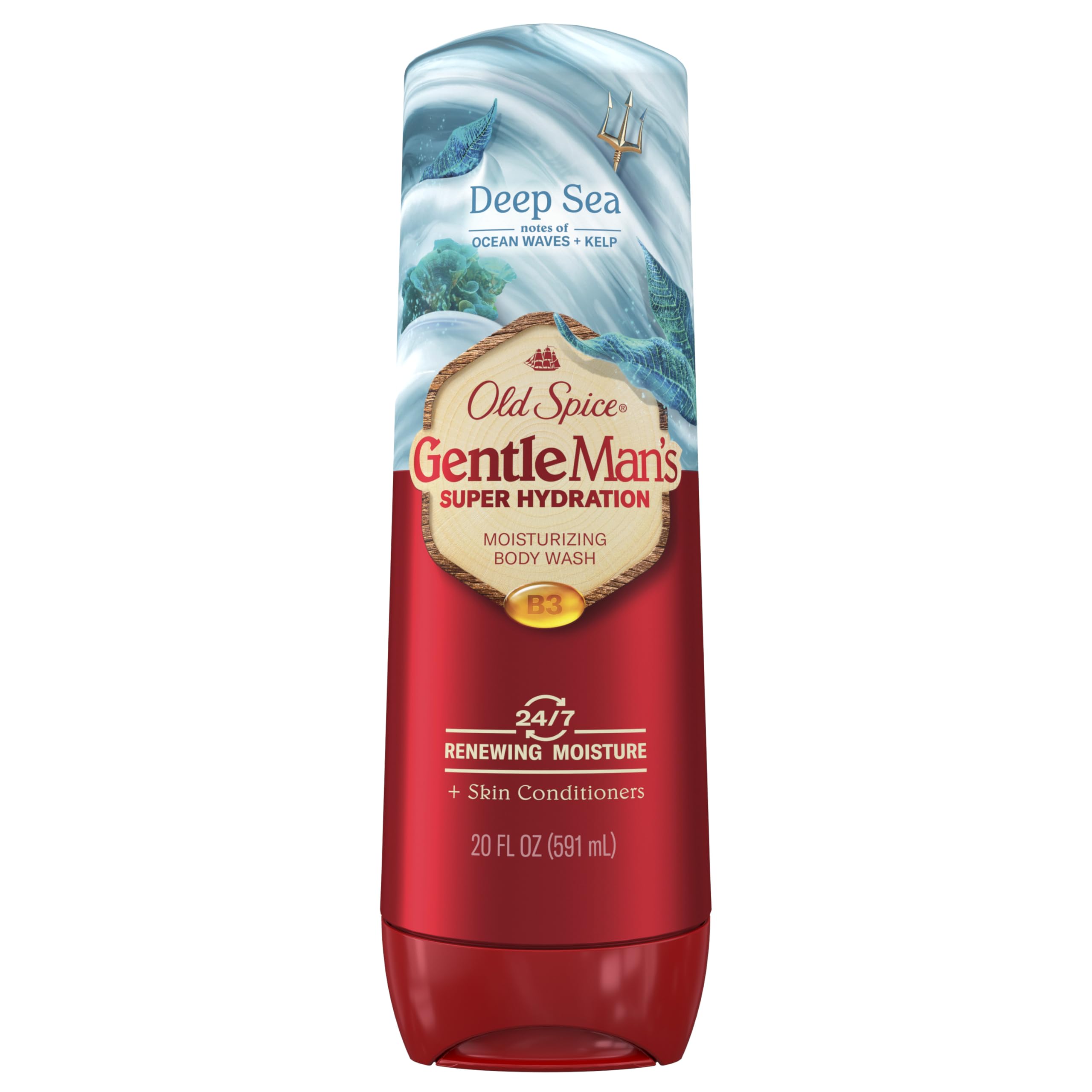 Foto 2 pulgar | Gel De Baño Old Spice Super Hydration Gentleman's 591 Ml - Venta Internacional.