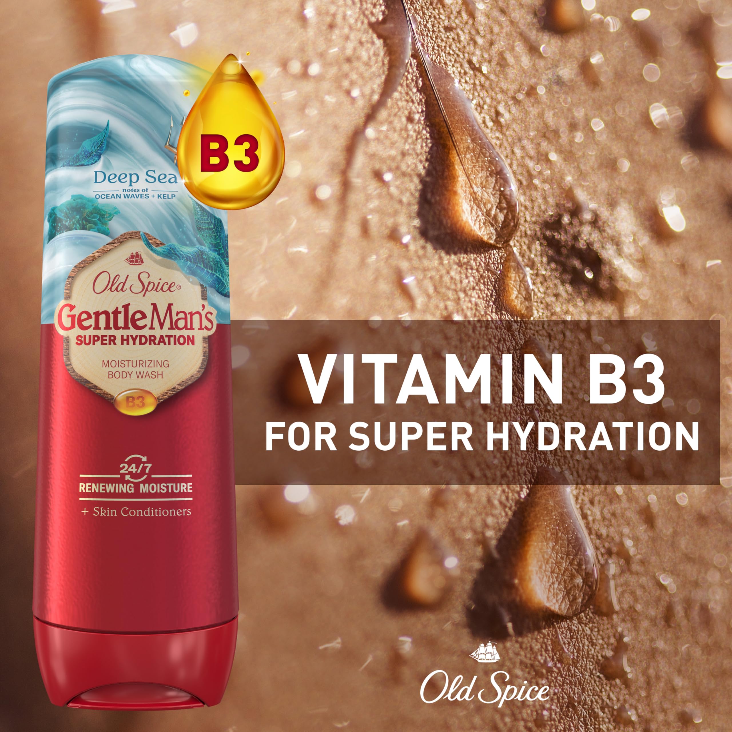 Foto 7 pulgar | Gel De Baño Old Spice Super Hydration Gentleman's 591 Ml - Venta Internacional.