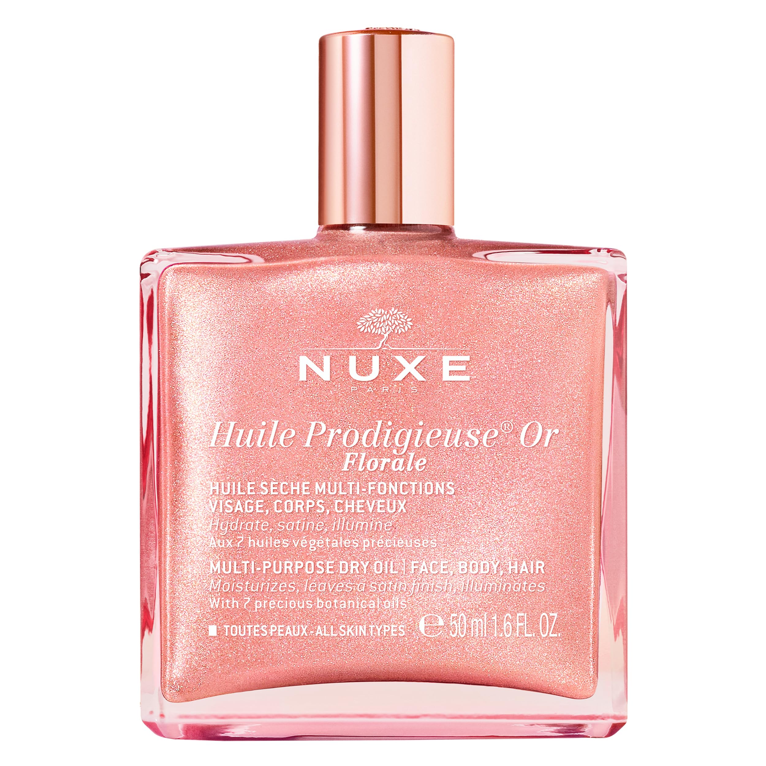 Foto 2 pulgar | Aceite Seco Nuxe Huile Prodigieuse Floral Shimmering 50 Ml - Venta Internacional.