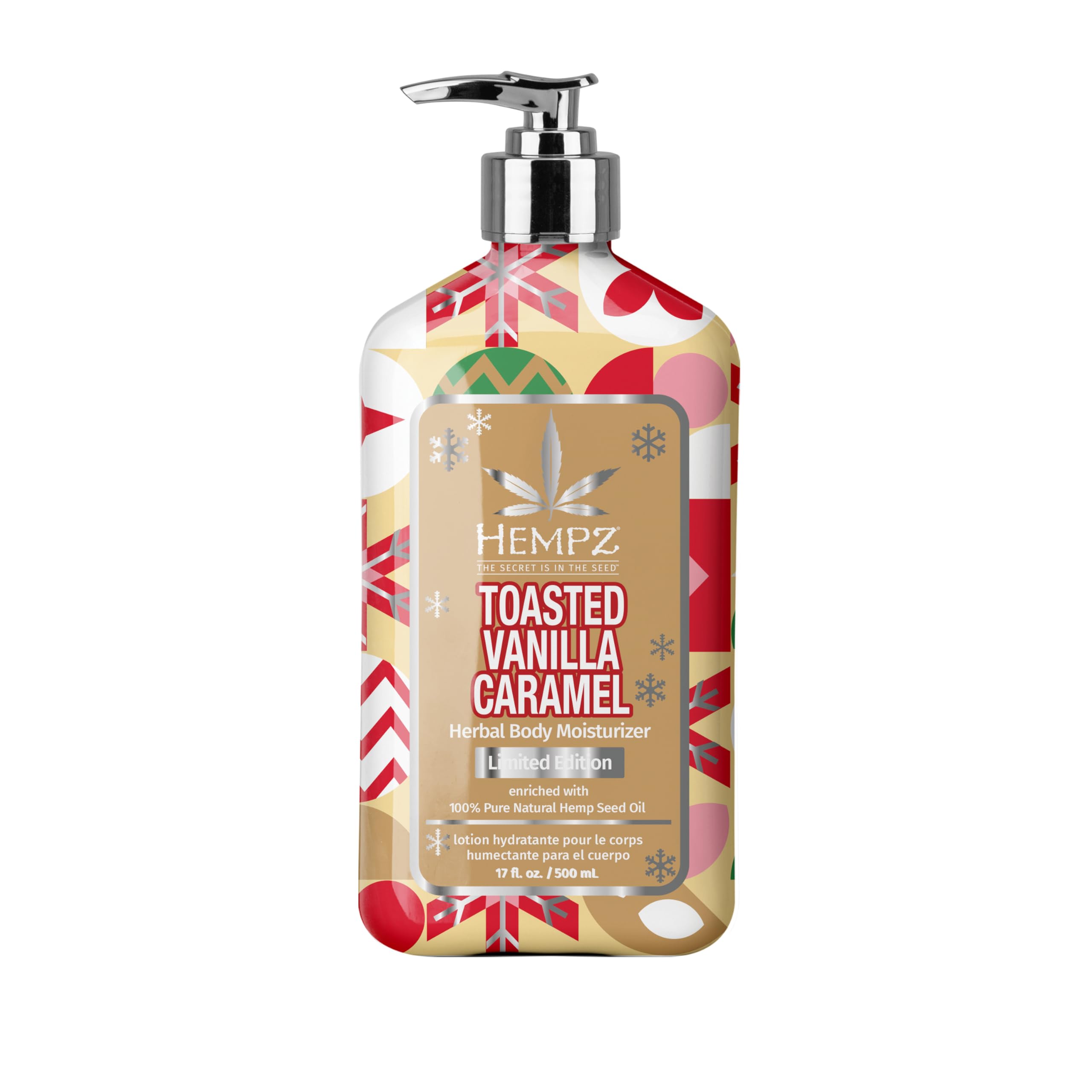 Foto 2 pulgar | Loción Corporal Hempz Toasted Vanilla Caramel 500ml - Venta Internacional.