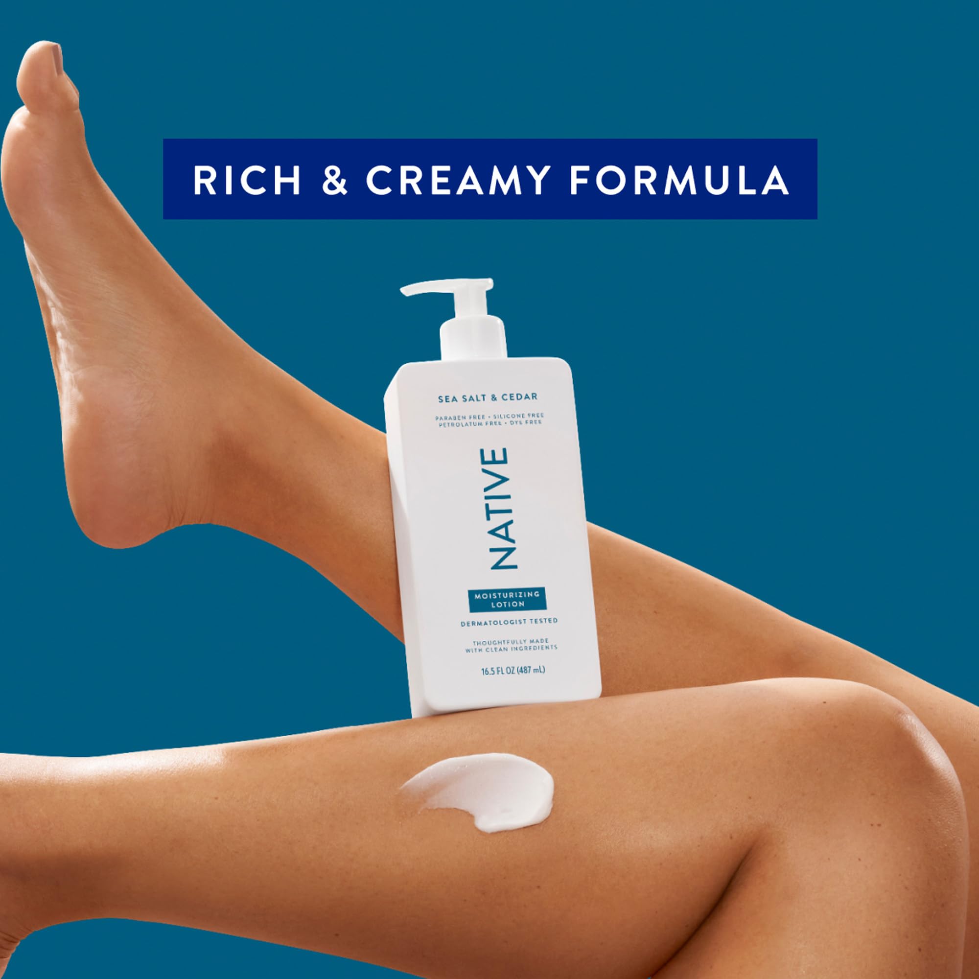 Foto 4 pulgar | Loción Corporal Native Restaura La Piel Seca Con Sal Marina Y Cedro, 500 Ml - Venta Internacional.