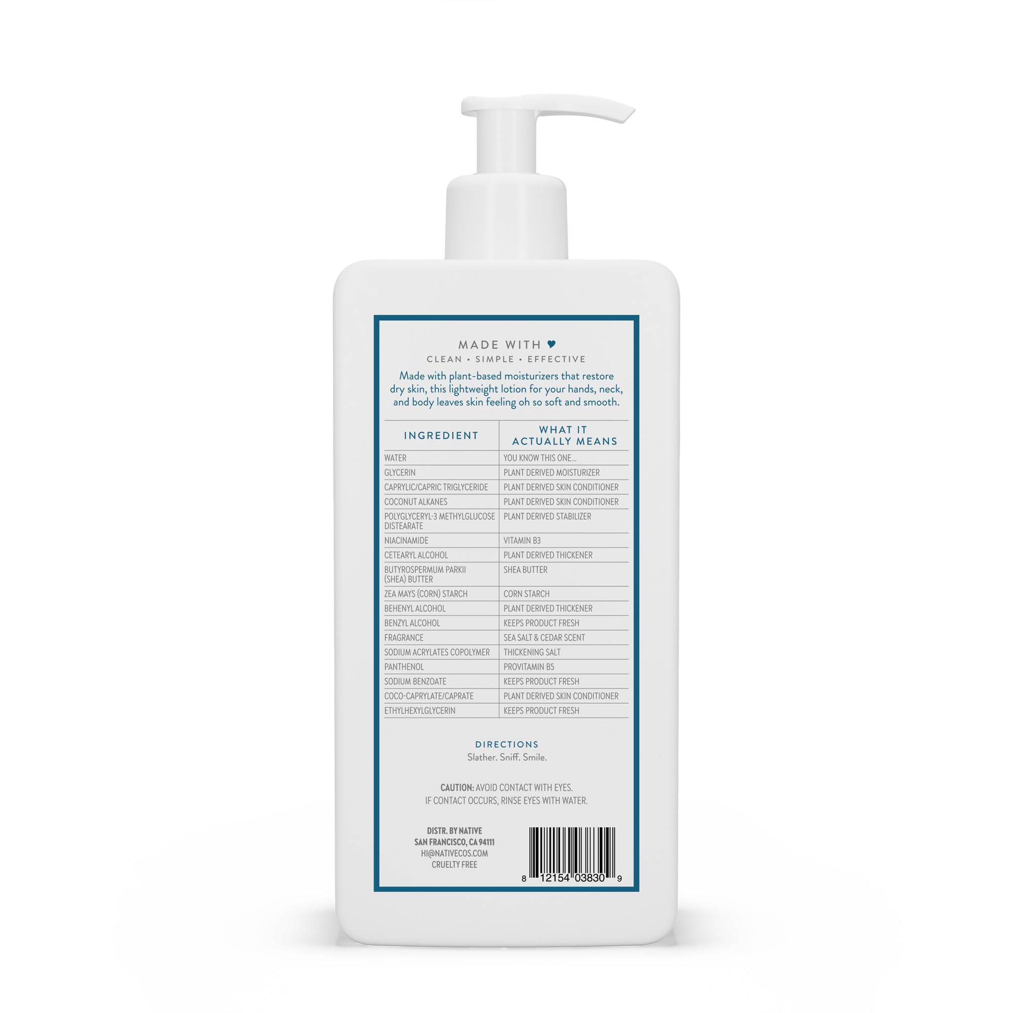 Foto 8 pulgar | Loción Corporal Native Restaura La Piel Seca Con Sal Marina Y Cedro, 500 Ml - Venta Internacional.