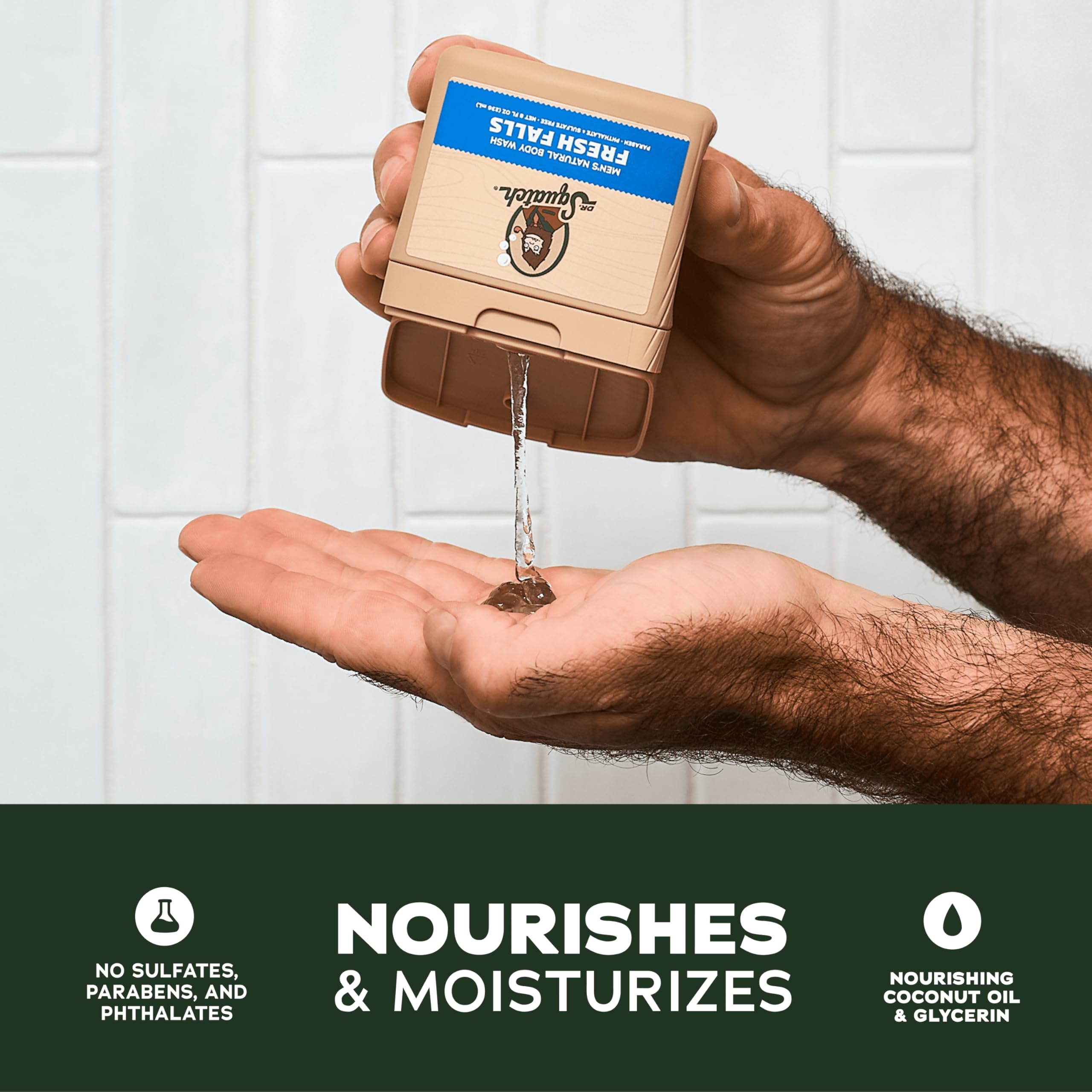 Foto 5 pulgar | Gel De Baño Dr. Squatch Natural Paquete De 3 - Venta Internacional