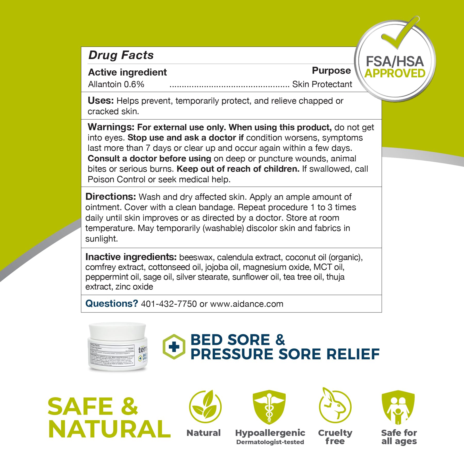 Foto 6 pulgar | Crema para Tratar as Úlceras por Decúbito Terrasil 45 ml Acción de Alivio - Venta Internacional