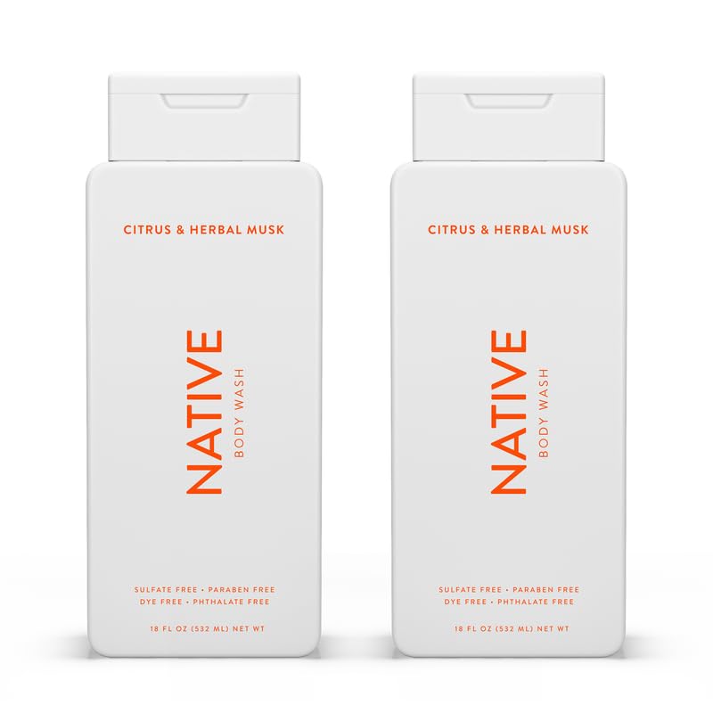 Foto 1 | Gel de Baño Native Citrus & Herbal Musk 532 Ml Paquete de 2 - Venta Internacional