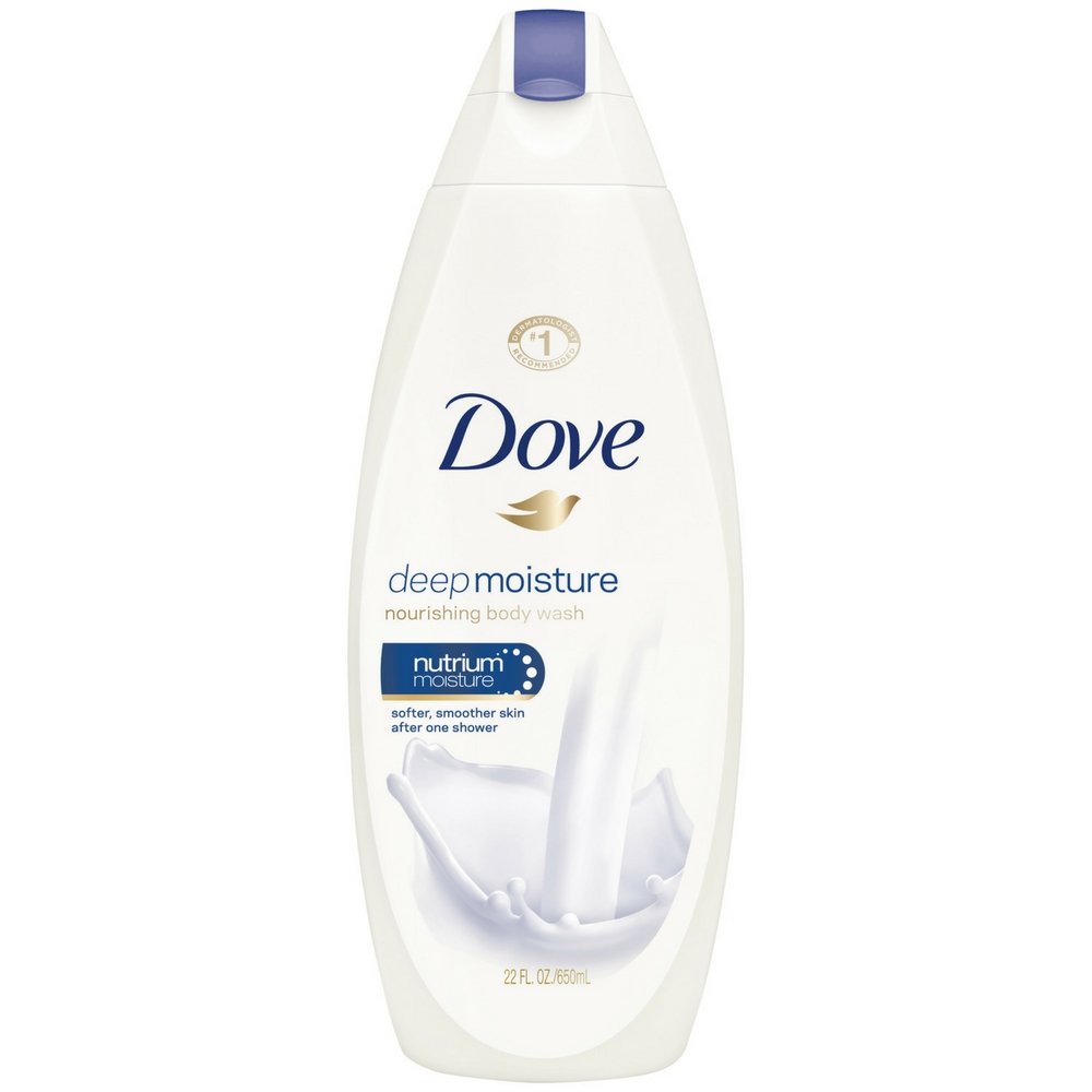 Gel de Baño Dove Deep Moisture Para Piel Seca 650 Ml paquete De 4 - Venta Internacional