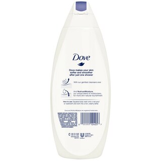 Foto 2 | Gel de Baño Dove Deep Moisture Para Piel Seca 650 Ml paquete De 4 - Venta Internacional