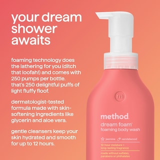 Foto 2 | Gel de Baño Espumoso Dream Foam Jasmine + Sandalwood 400 ml - Venta Internacional