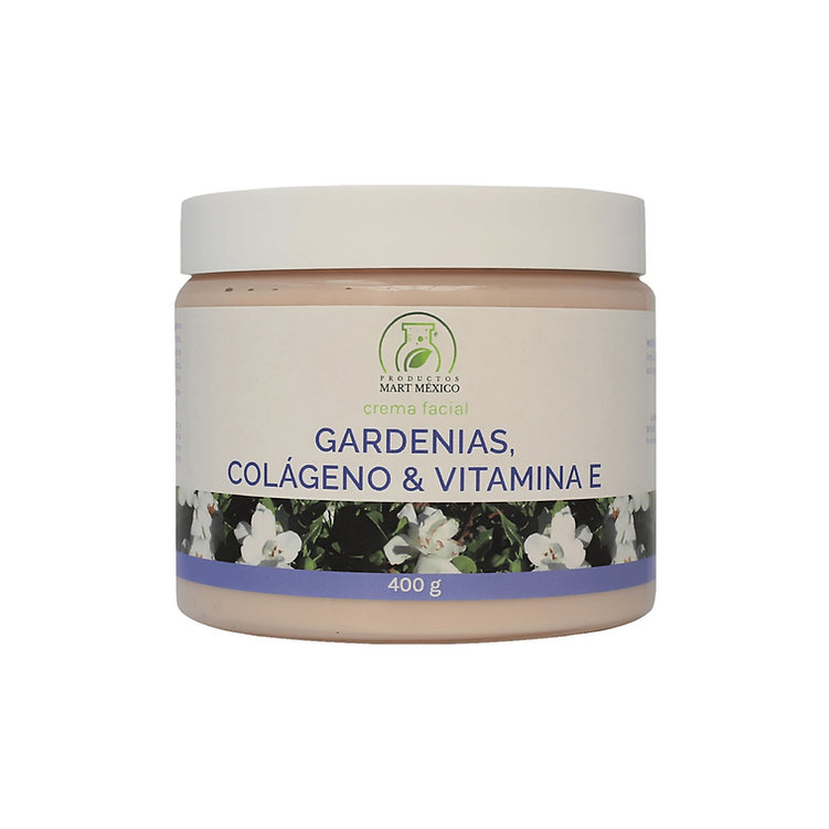 Foto 2 pulgar | Crema De Gardenias, Colágeno & Vitamina E Revitaliza 400 Gr