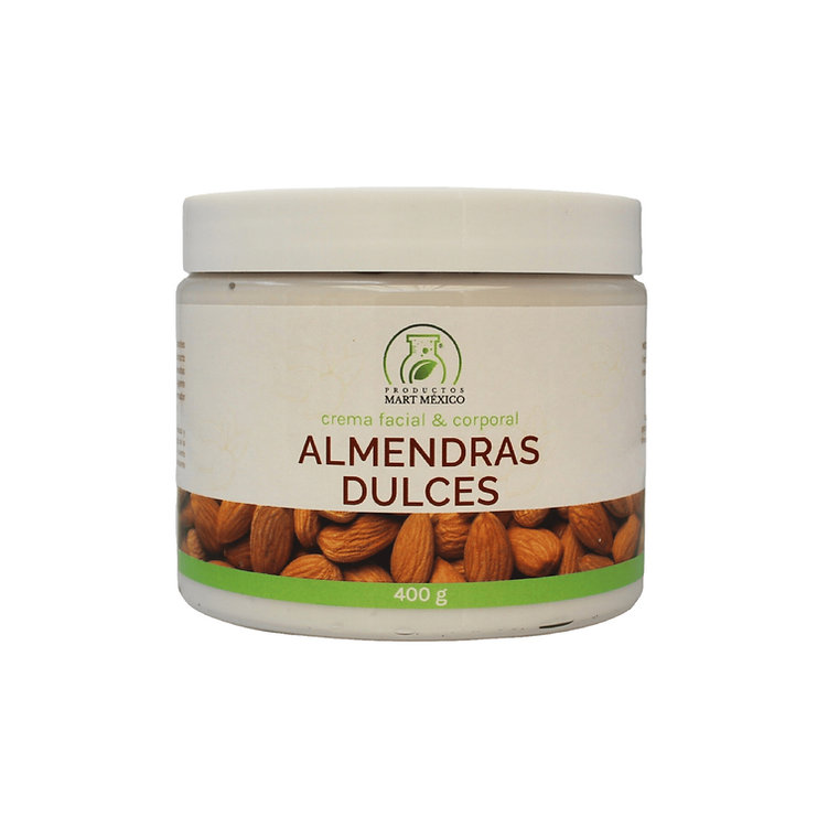 Foto 2 pulgar | Crema De Almendras Dulces Coporal & Facial Fortalece 400 Gr
