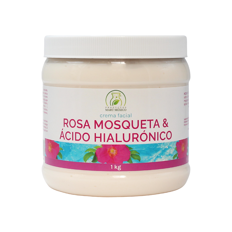 Foto 2 pulgar | Crema Rosa Mosqueta Con Acido Hialurónico Facial Regenera 1 Kilo