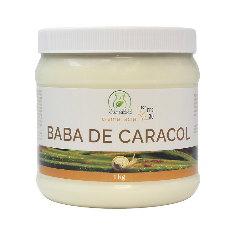 Foto 2 pulgar | Crema De Baba De Caracol Con Filtro Solar Facial Tonifica 1 Kilo