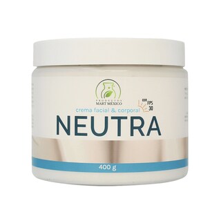 Foto 1 | Crema Neutra Sin Aroma Con Filtro Solar Facial Hidrata 400 Gr