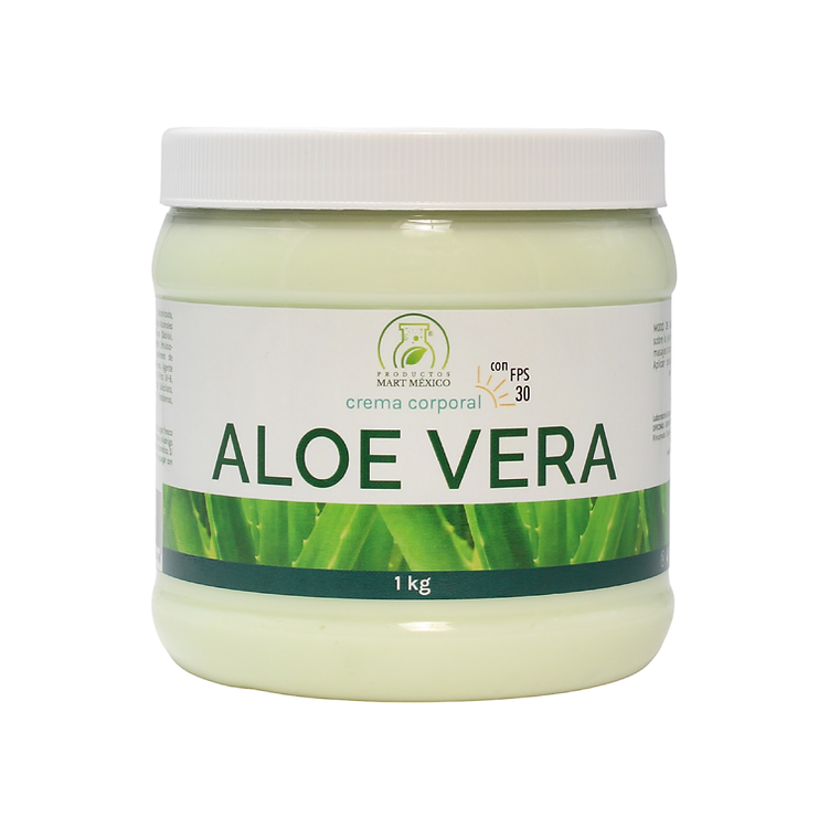 Foto 2 pulgar | Crema De Aloe Vera Con Filtro Solar Facial Refresca 1 Kilo