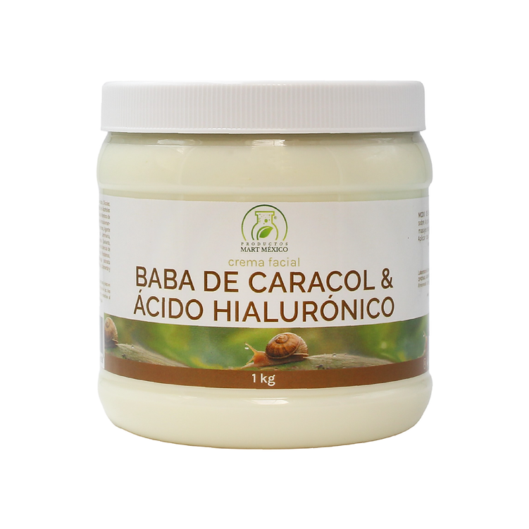 Crema De Baba De Caracol Con Acido Hialurónico 1 Kilo