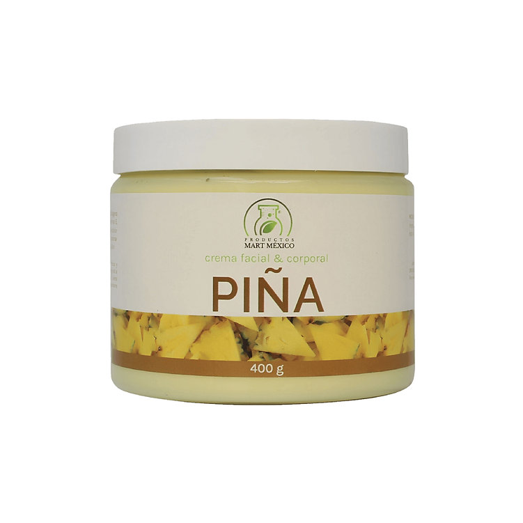 Crema De Piña Corporal & Facial Exfoliante - Despigmentante 400 Gr