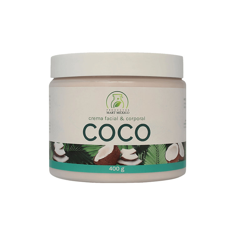 Foto 2 pulgar | Crema De Coco Corporal & Facial Exfoliante - Hidratante 400 Gr