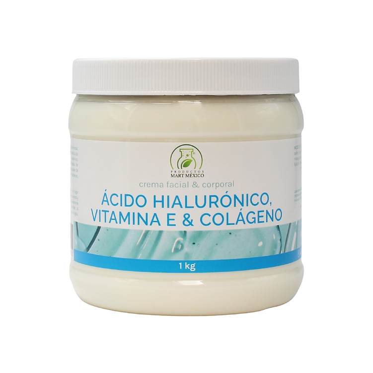 Foto 1 | Crema De Vitamina E, Colágeno & Acido Hialurónico 1 Kilo