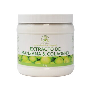 Foto 1 | Crema De Extracto De Manzana & Colágeno Facial Reafirma 1 Kilo
