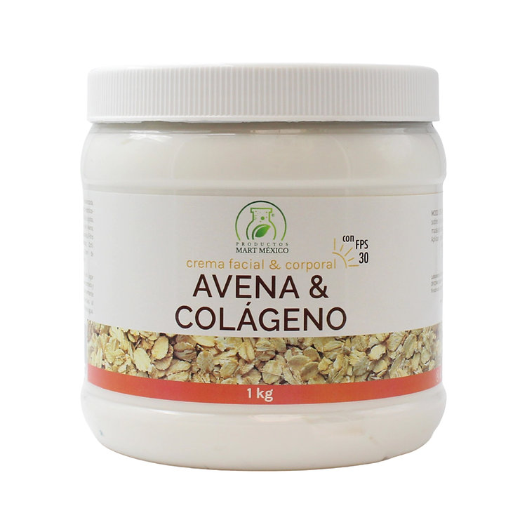 Crema De Colágeno Con Miel Con Filtro Solar Facial Hidrata 1 Kilo