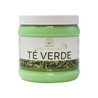 Foto 1 | Crema De Té Verde Con Filtro Solar Corporal & Facial Calma 1 Kilo