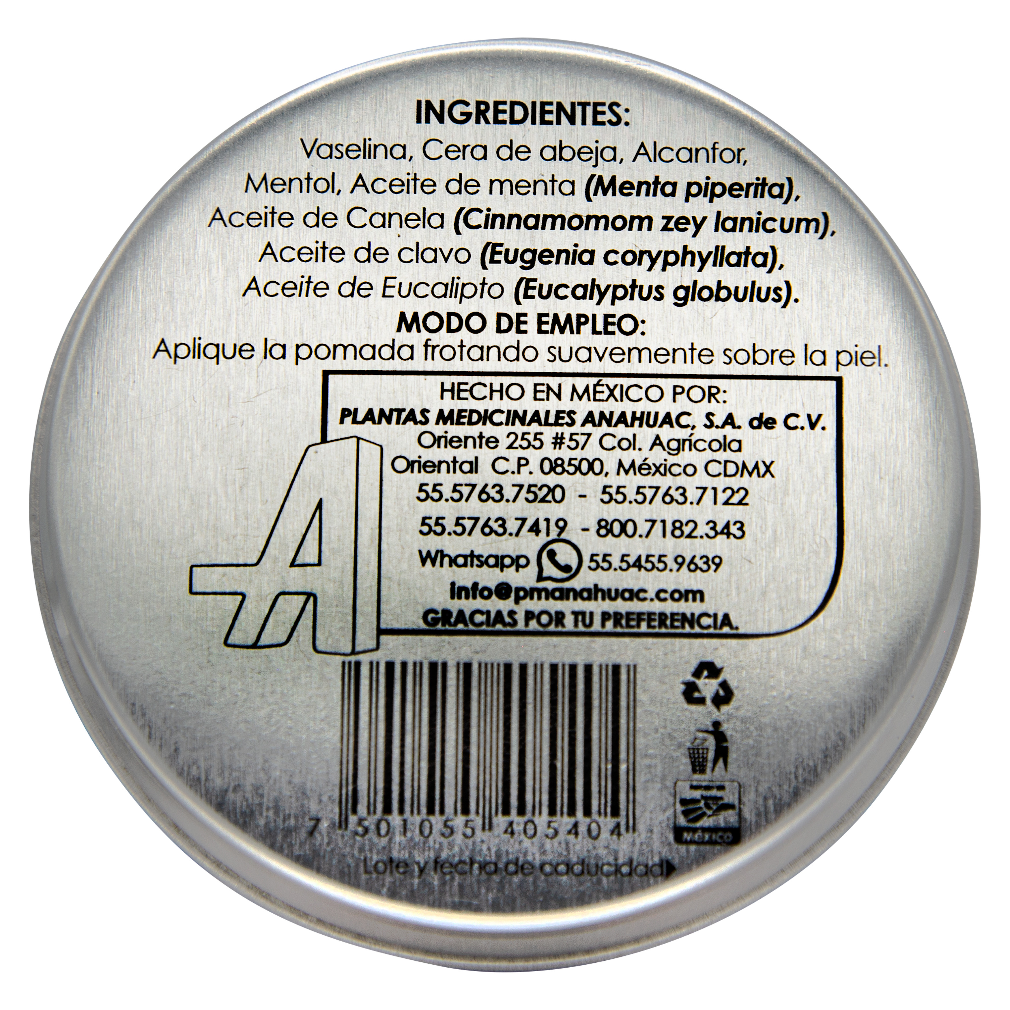Foto 8 | Anahuac Golden Dragon Balm Pomada Herbal Paquete 4 Pzas 12g C/u Alivia Dolores Musculares, Articulares Y Tensión Corpo