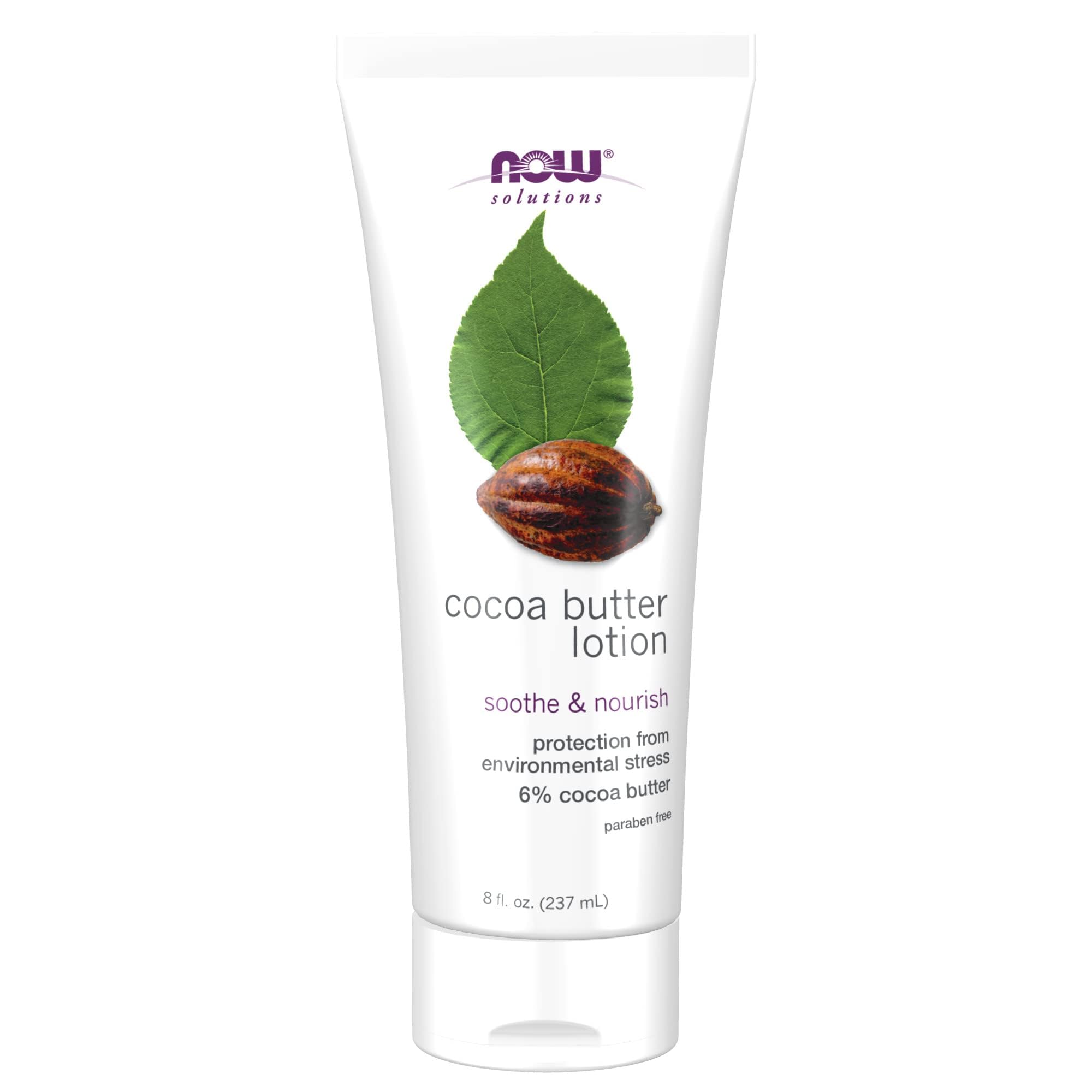 Manteca De Cacao Lotion Now Foods Solutions 240 Ml Con Aloe Vera - Venta Internacional.