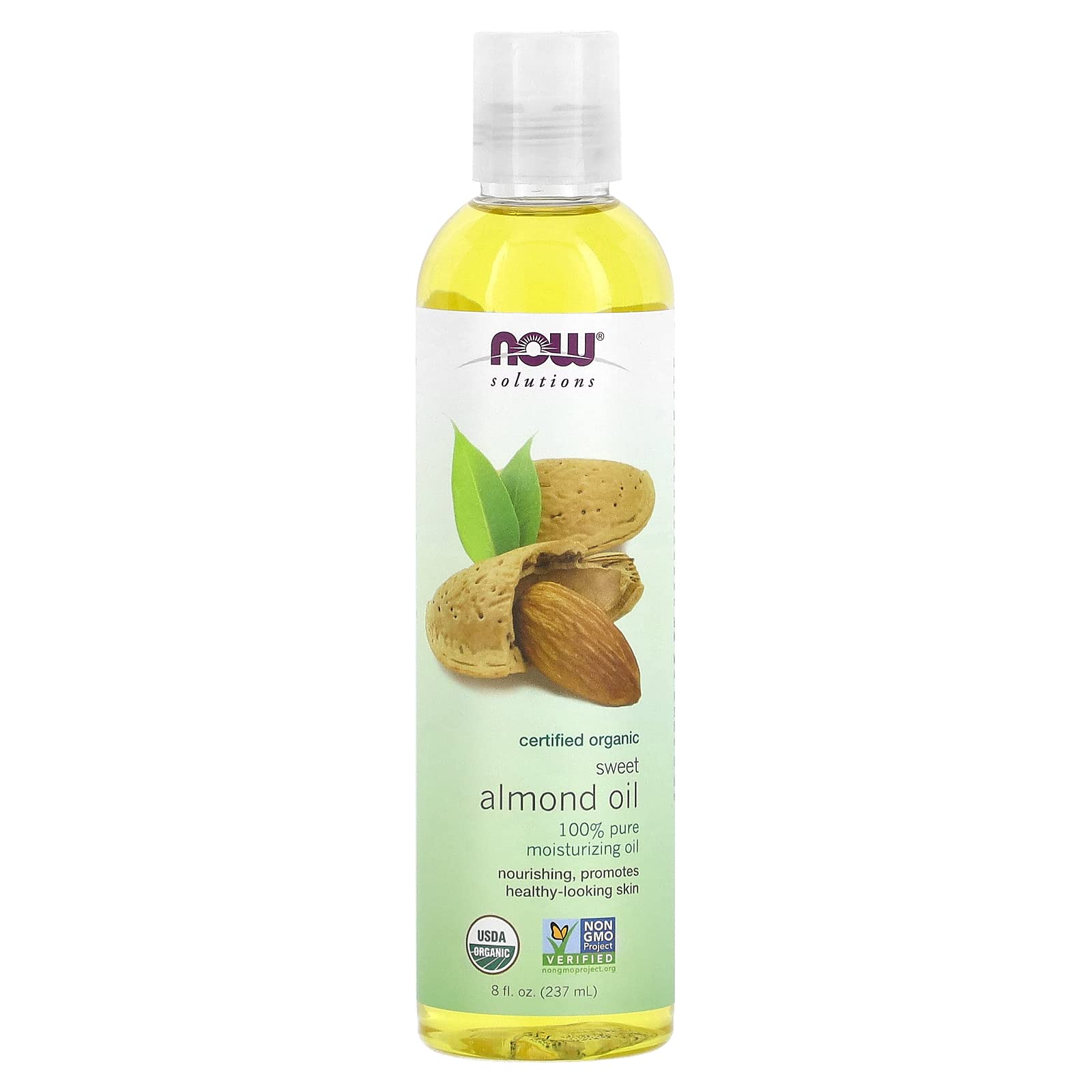 Foto 2 pulgar | Aceite Hidratante Now Solutions Organic Sweet Almond 240 Ml - Venta Internacional.