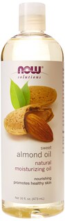 Foto 1 | Aceite De Almendras Now Foods, 480 Ml (paquete De 3), Hidratante Natural - Venta Internacional.