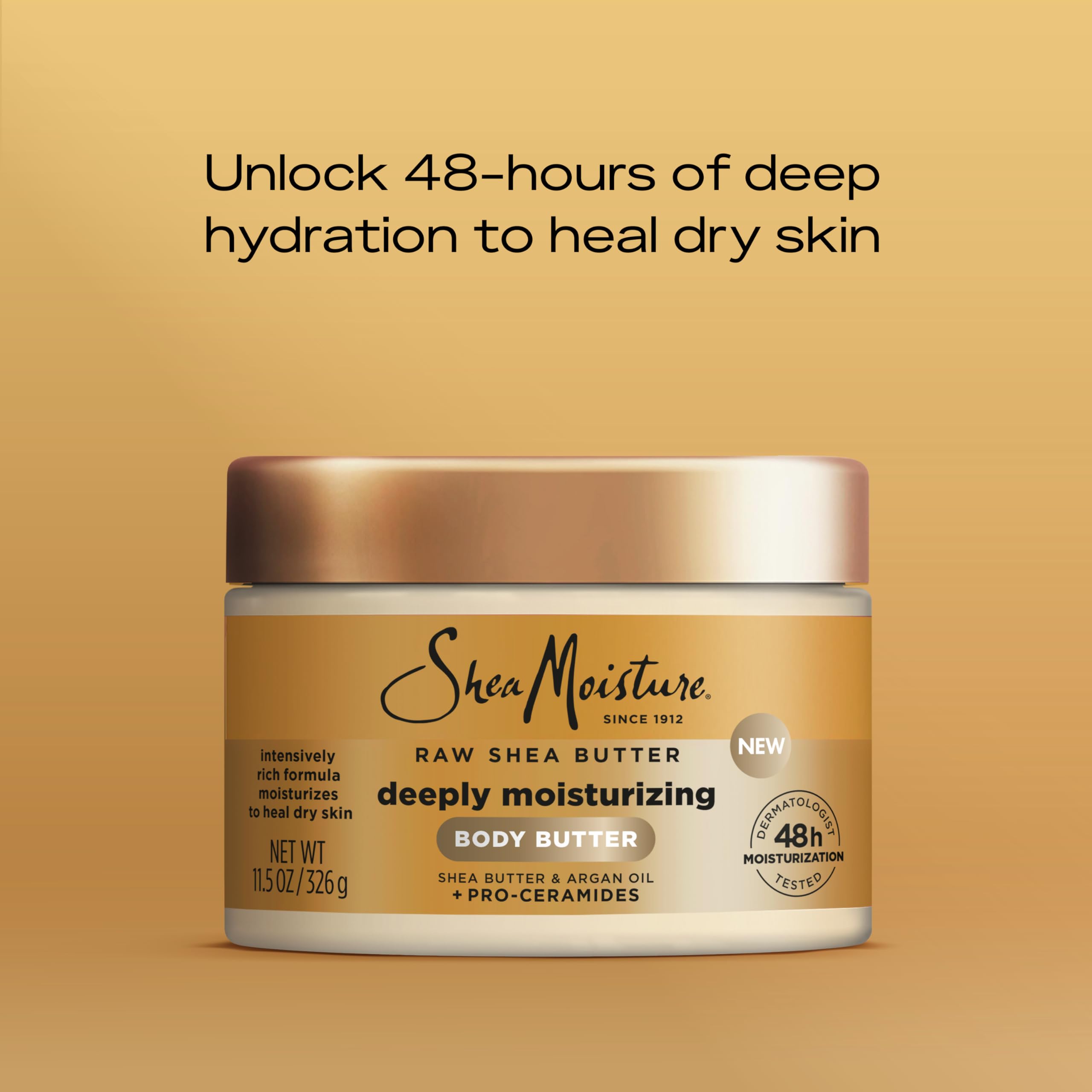 Foto 4 pulgar | Manteca Corporal SheaMoisture Profundamente Hidratante 340 ml - Venta Internacional