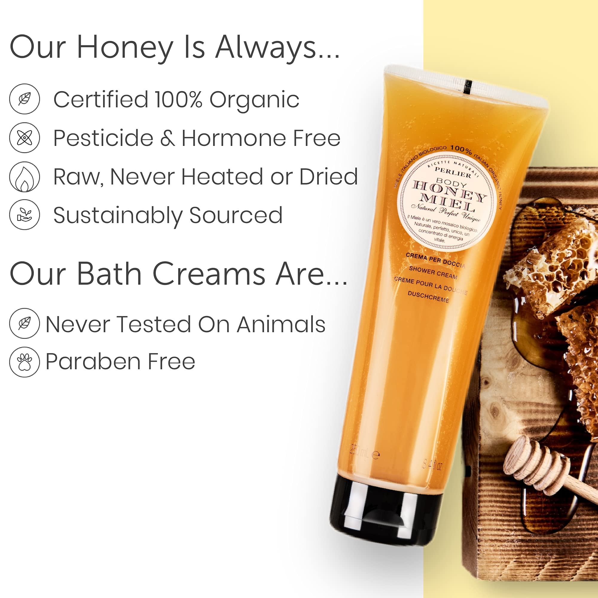 Foto 4 | Crema De Ducha Y Baño Perlier Sweet Honey Miel 3l - Venta Internacional.