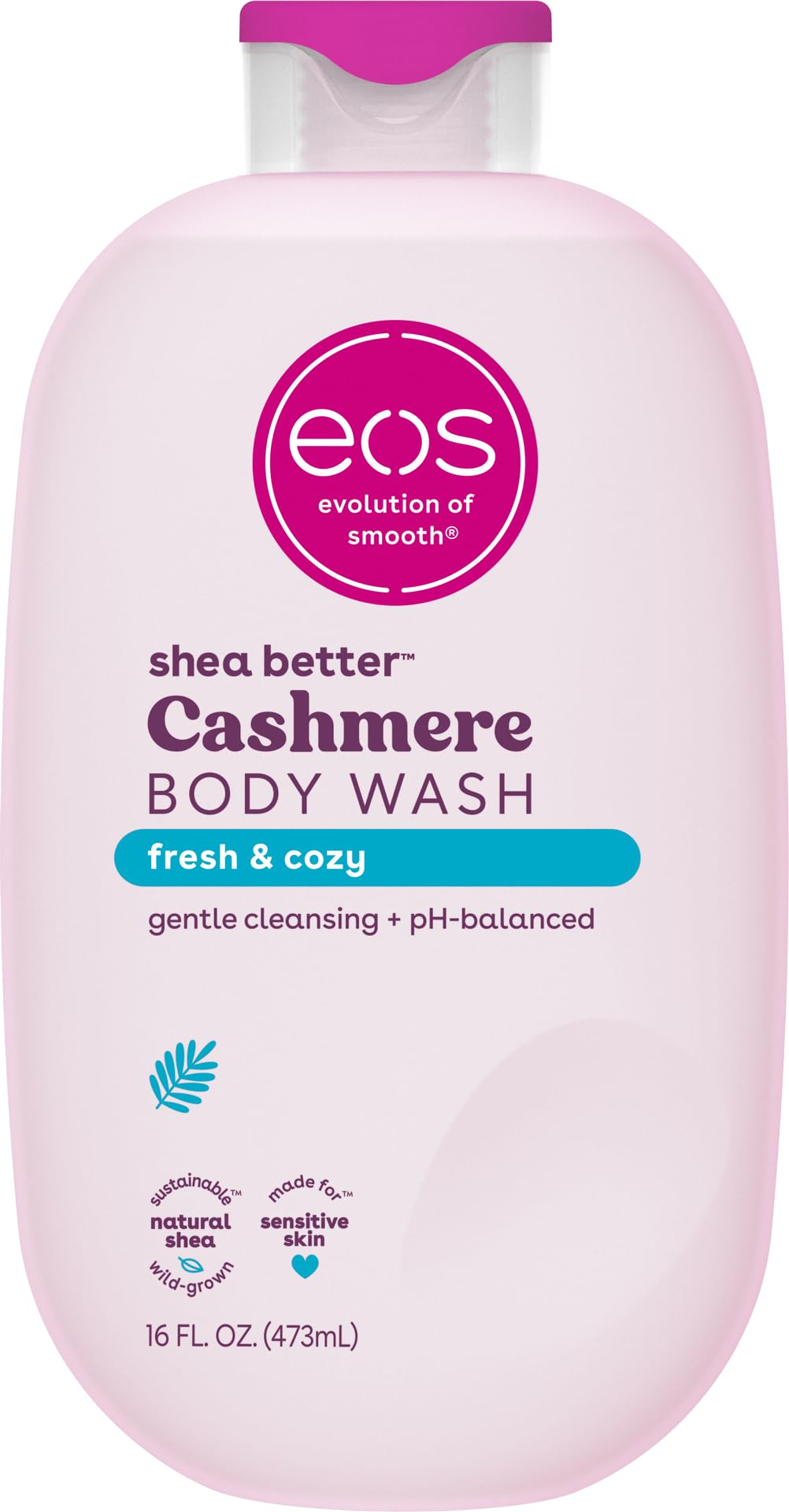 Foto 2 pulgar | Gel de Baño Eos Shea Better Cashmere 473 ml Para Pieles Sensibles - Venta Internacional