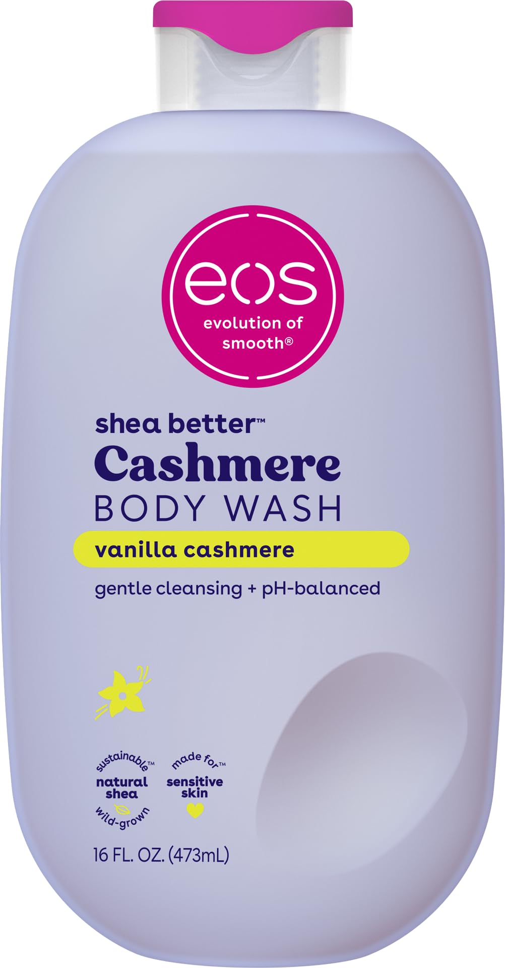 Foto 2 pulgar | Gel de Baño Eos Shea Better Cashmere Vanilla 473 Ml - Venta Internacional