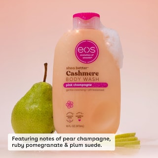 Foto 2 | Gel de Baño Eos Shea Better Cashmere Pink Champagne 473 Ml - Venta Internacional