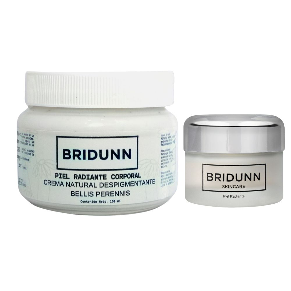 Foto 1 | Kit Despigmentante para Rostro y Cuerpo Crema Facial + Crema Corporal Antimanchas Aclarante para Manchas Oscuras Piel