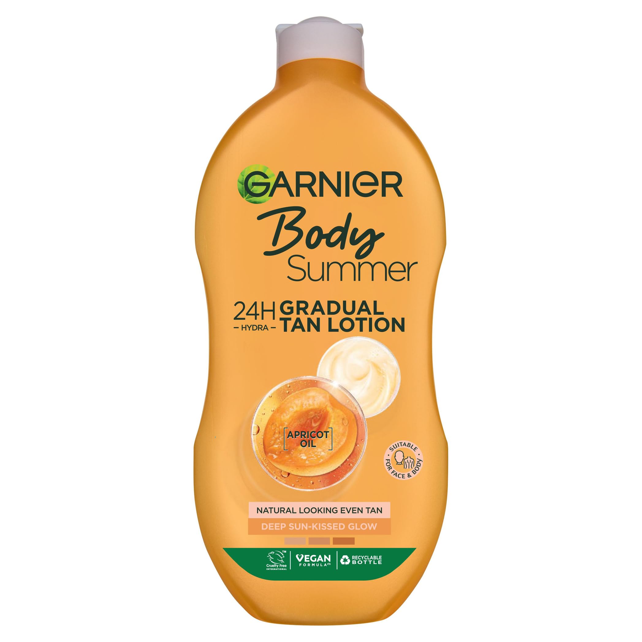 Loción Hidratante Garnier Summer Body Deep Tan 400 Ml - Venta Internacional.