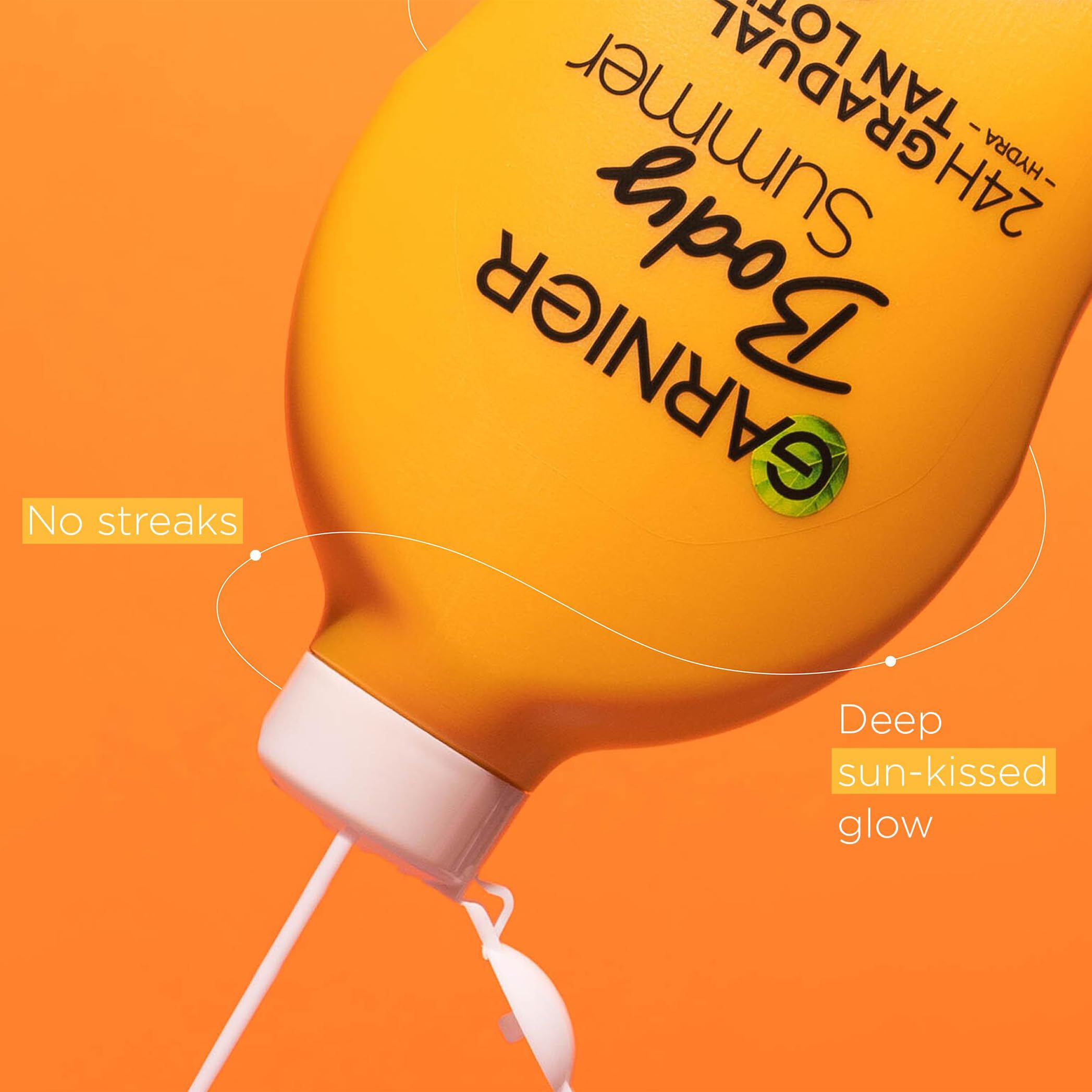Foto 5 pulgar | Loción Hidratante Garnier Summer Body Deep Tan 400 Ml - Venta Internacional.