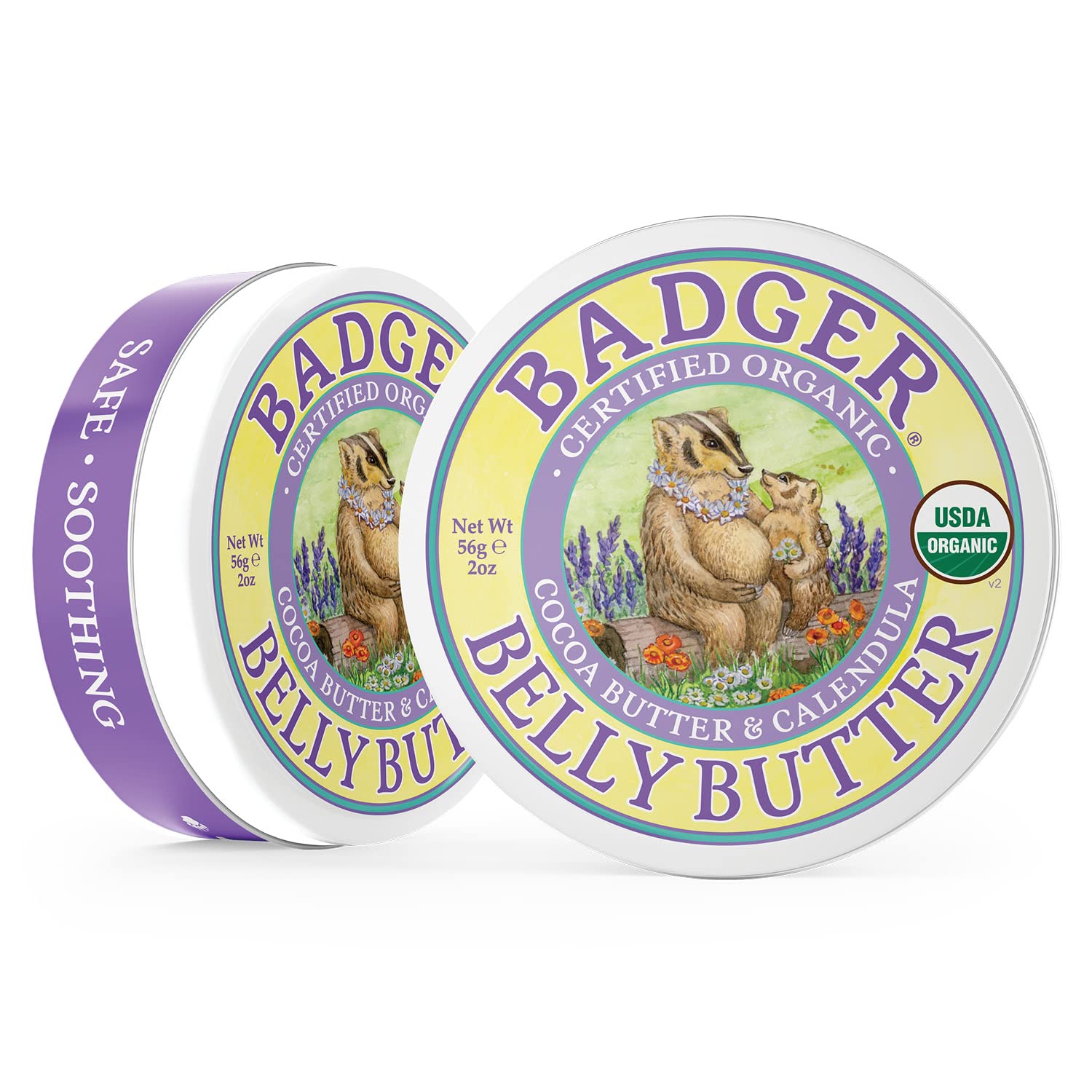 Foto 4 pulgar | Manteca De Cacao Y Caléndula Belly Butter Badger, 60 Ml, Orgánica - Venta Internacional.