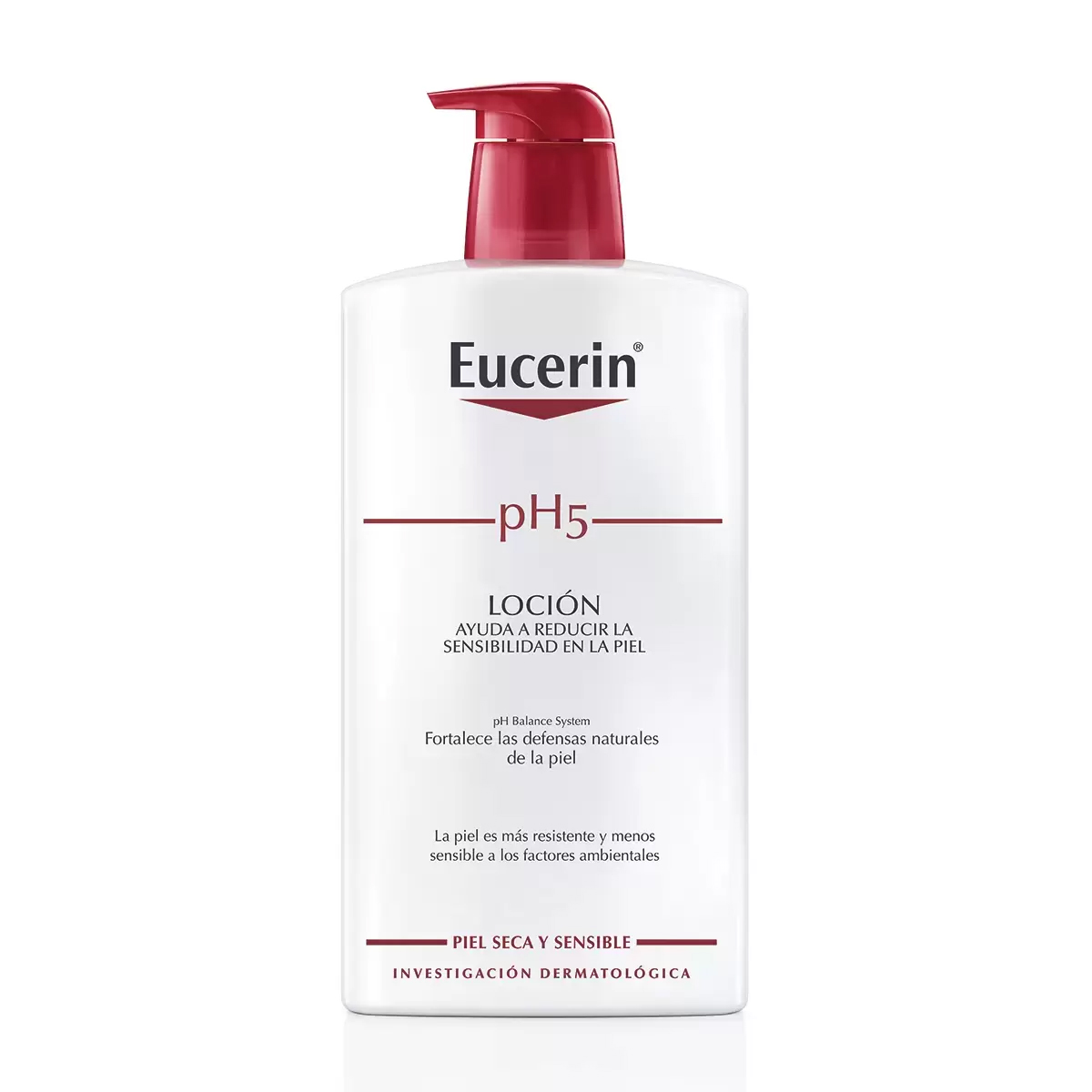 Crema Líquida Corporal Eucerin Ph5 1 Litro