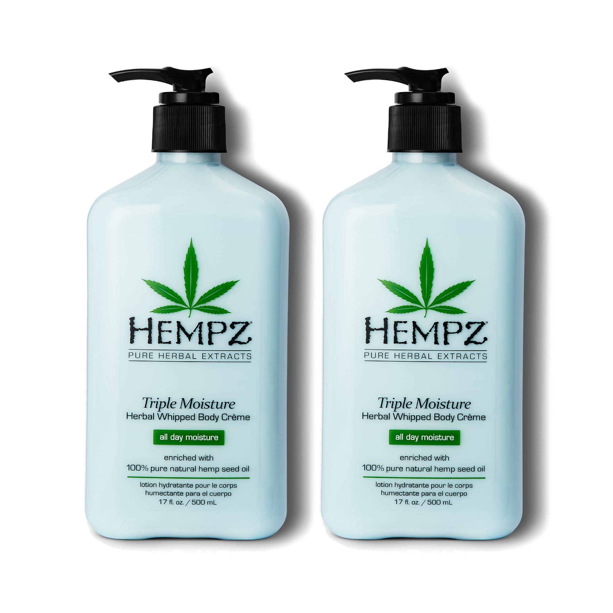 Foto 2 pulgar | Crema Corporal Hempz Natural Triple Moisture 500 Ml con Aceite de Cáñamo - Venta Internacional